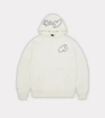 CORTEIZ SATIN C STAR APPLIQUÉ TRACKSUIT OFF WHITE