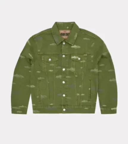 Corteiz Alcatraz Pattern Tracksuit Khakhi