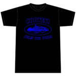 Corteiz Alcatraz T-shirt Black/Blue