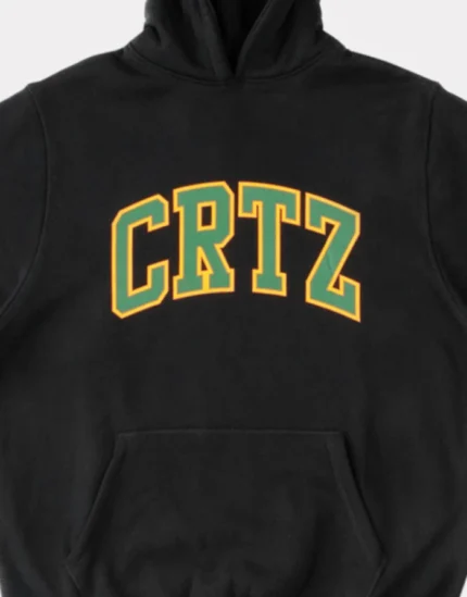 Corteiz Dropout Hoodie Black