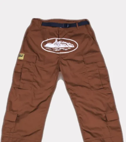Corteiz Guerillaz* Cargo Pants Brown