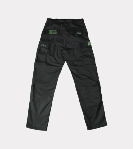 Corteiz Mula Guerillaz Cargos Black/Green