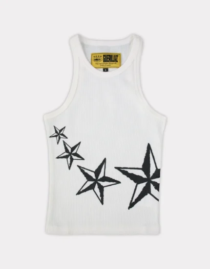 Corteiz 4Starz Motion Womens Tank Top BlackWhite